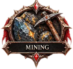 mining profession crest